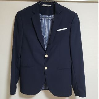 ザラ(ZARA)のZARA　MAN ジャケット　ネイビー　サイズ46　新品タグ付き(テーラードジャケット)