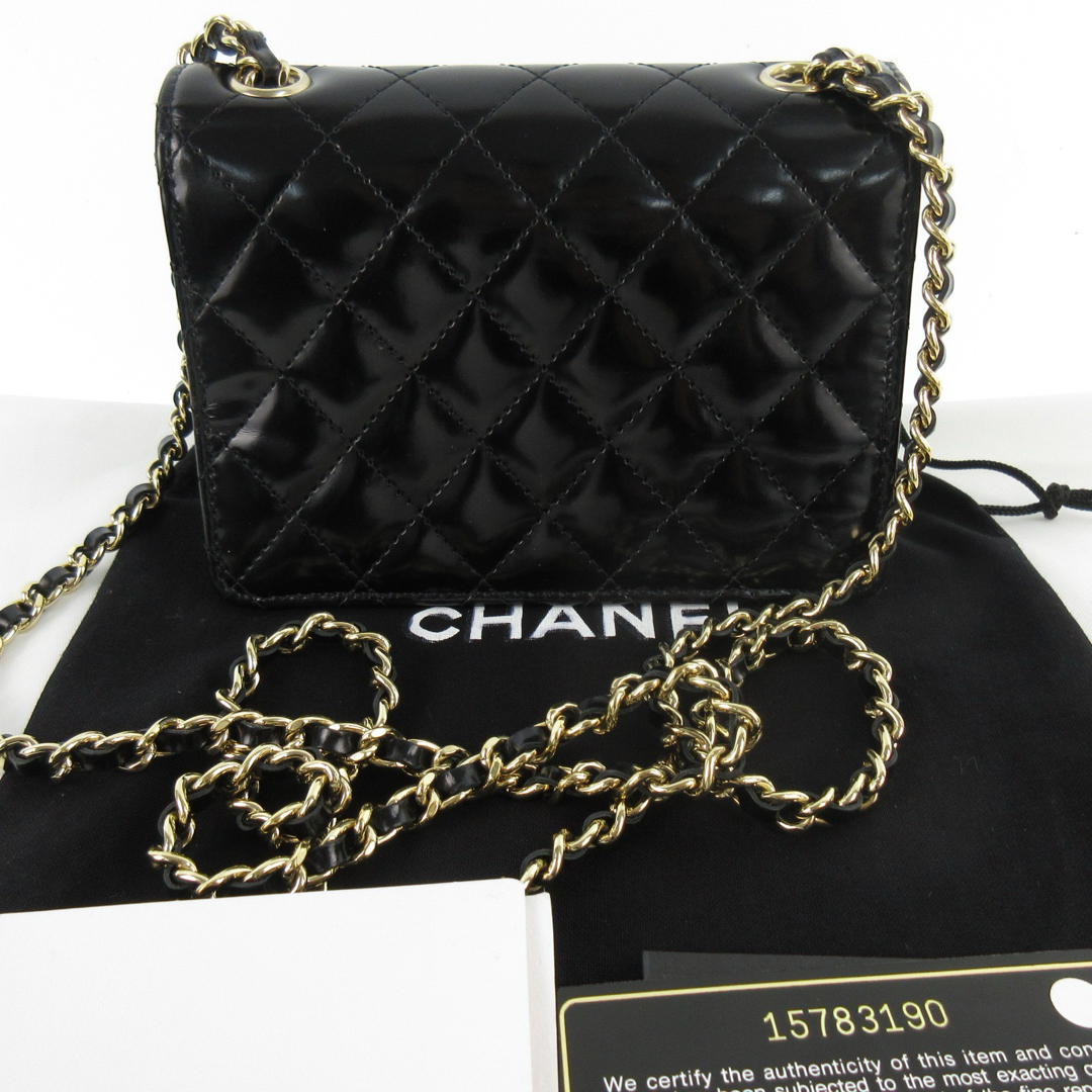 CHANEL(シャネル)のCHANEL シャネル ミニマトラッセ 斜め掛け フラップ ターンロック カーフ レディースのバッグ(ショルダーバッグ)の商品写真