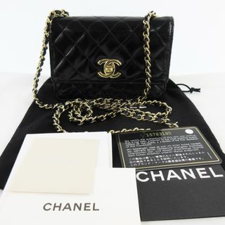 シャネル(CHANEL)のCHANEL シャネル ミニマトラッセ 斜め掛け フラップ ターンロック カーフ(ショルダーバッグ)