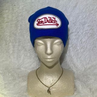 美品　90s  Vondutch ボンダッチ ビーニー ニット帽 ニットキャップ(キャップ)