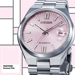 シチズン(CITIZEN)の激レア 限定 CITIZEN シチズン TSUYOSA ピンク 自動巻き ツヨサ(腕時計(アナログ))