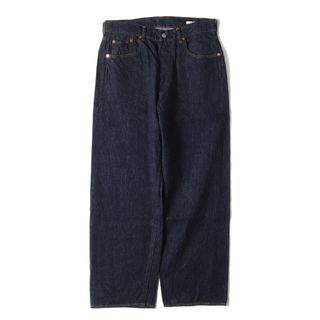 コモリ(COMOLI)の美品 COMOLI コモリ パンツ サイズ:1 22SS 5ポケット デニムパンツ Denim 5P PANT V01-03008 ワイド インディゴ 日本製 ボトムス ジーンズ ジーパン【メンズ】【中古】(デニム/ジーンズ)