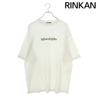バレンシアガ(Balenciaga)のバレンシアガ  620969 TIV50 ロゴプリントオーバーサイズTシャツ メンズ M(Tシャツ/カットソー(半袖/袖なし))