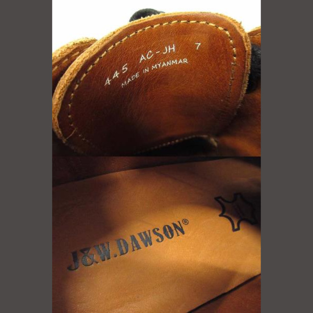 other(アザー)のJ&W.DAWSON キャップトゥ レザー シューズ 445 靴 7 メンズの靴/シューズ(ドレス/ビジネス)の商品写真
