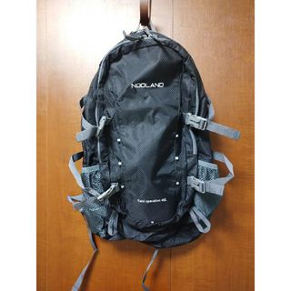 NODLAND 折りたたみ リュック 黒 40L