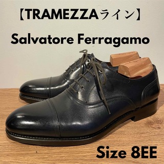 サルヴァトーレフェラガモ(Salvatore Ferragamo)のFerragamo フェラガモ トラメッザ ストレートチップ 8EE(ドレス/ビジネス)