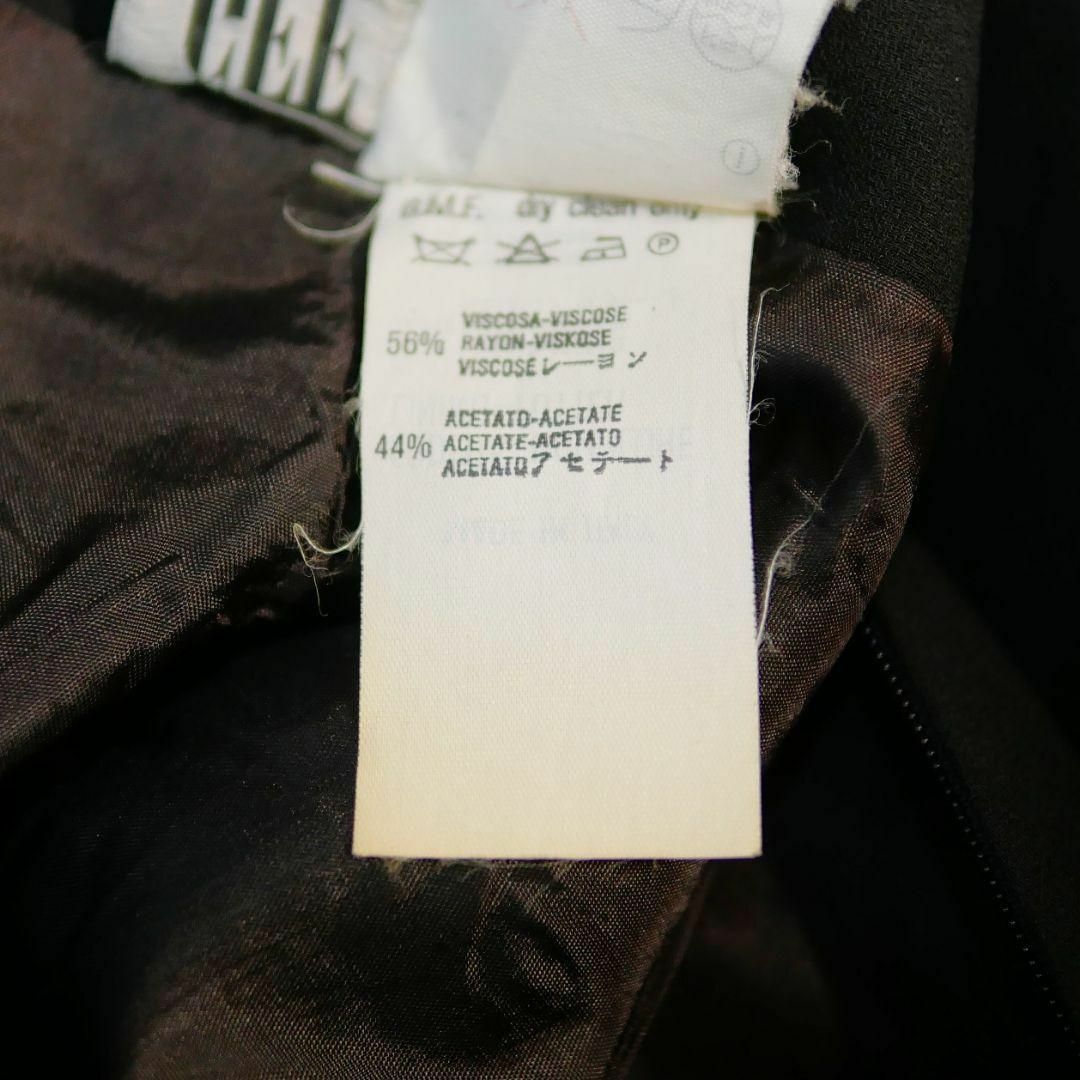 Gianfranco FERRE(ジャンフランコフェレ)の美品 ジャンフランコフェレ タイト スカート ロング I38 ブラック ペンシル レディースのスカート(ロングスカート)の商品写真