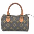 本物 ルイヴィトン LOUIS VUITTON LV ミニスピーディ モノグラム