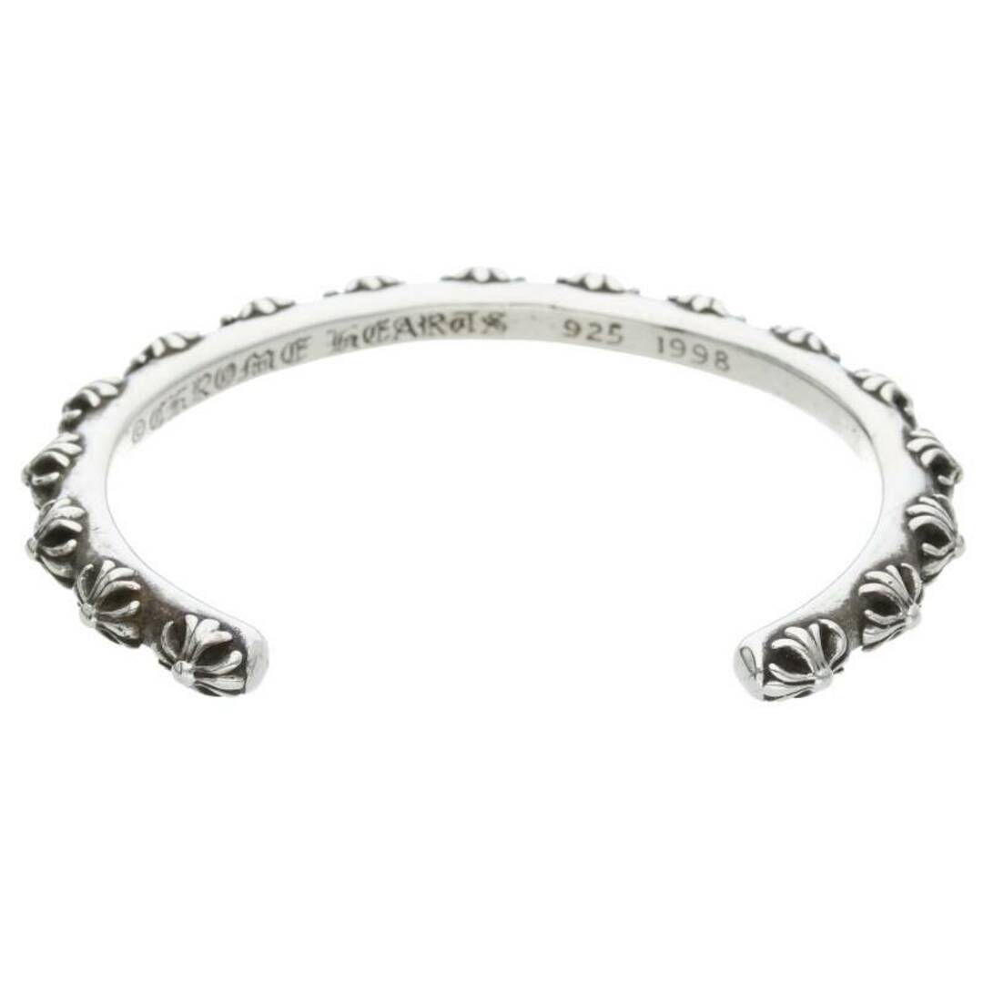 Chrome Hearts(クロムハーツ)のクロムハーツ  BANGLE CROSS/クロスバンド シルバーブレスレット メンズ メンズのアクセサリー(ブレスレット)の商品写真