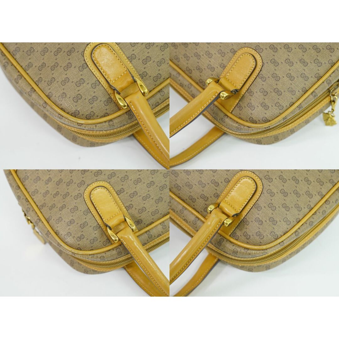 GUCCI - 本物 グッチ GUCCI マイクロGG ミニボストンバッグ GUCCI - 本物 グッチ GUCCI マイクロGG ミニボストンバッグ