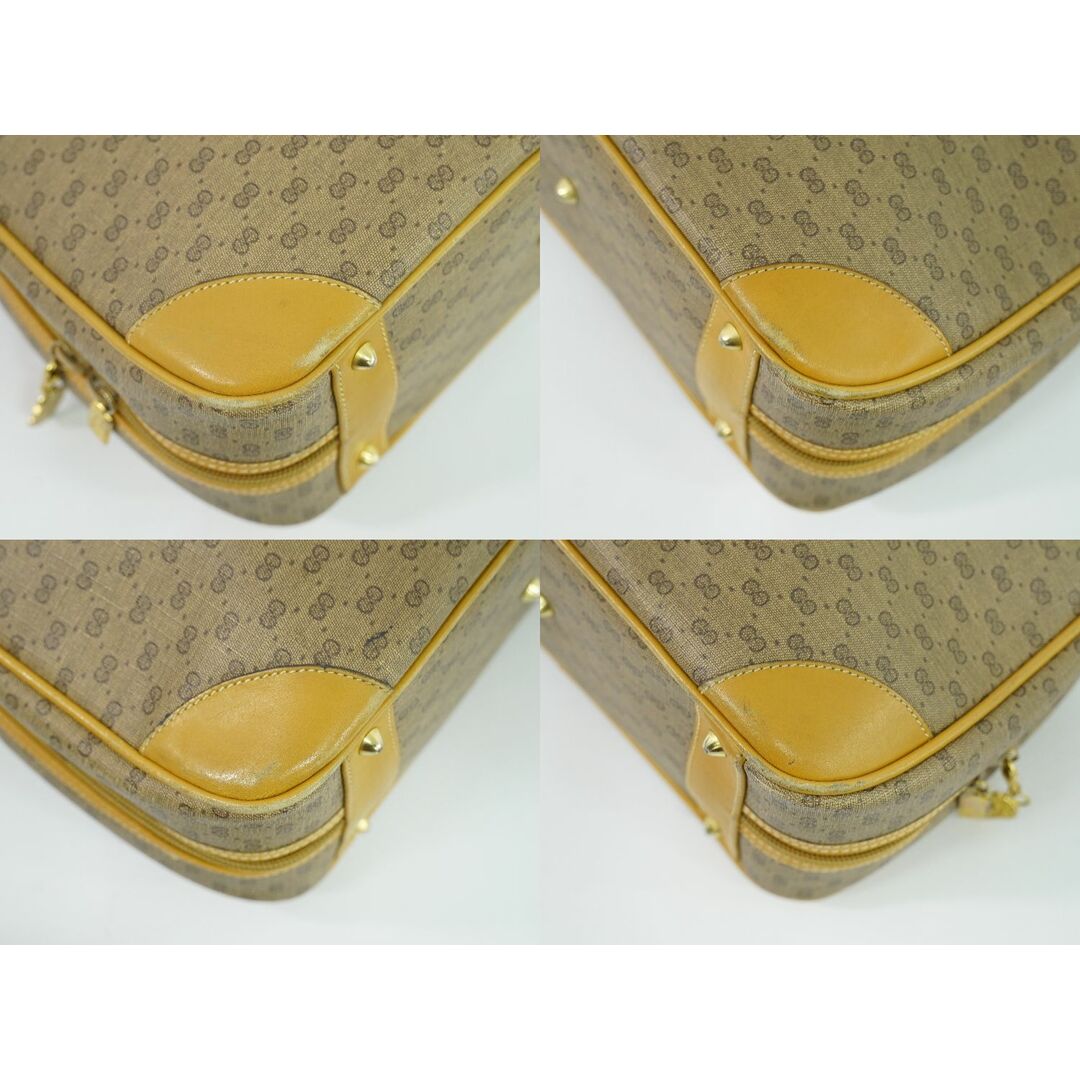 GUCCI - 本物 グッチ GUCCI マイクロGG ミニボストンバッグ GUCCI - 本物 グッチ GUCCI マイクロGG ミニボストンバッグ