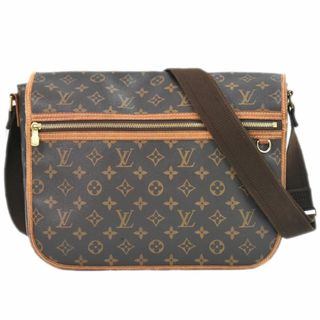 ルイヴィトン(LOUIS VUITTON)の本物 ルイヴィトン LOUIS VUITTON LV メッセンジャー ボスフォール GM モノグラム ショルダーバッグ ポシェット ブラウン M40105 ビトン バッグ 中古(ショルダーバッグ)