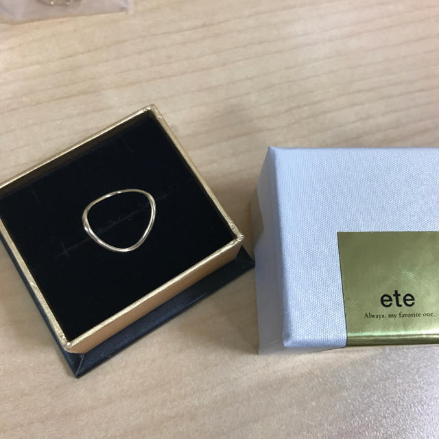 ete(エテ)のete ピンキーリング レディースのアクセサリー(リング(指輪))の商品写真