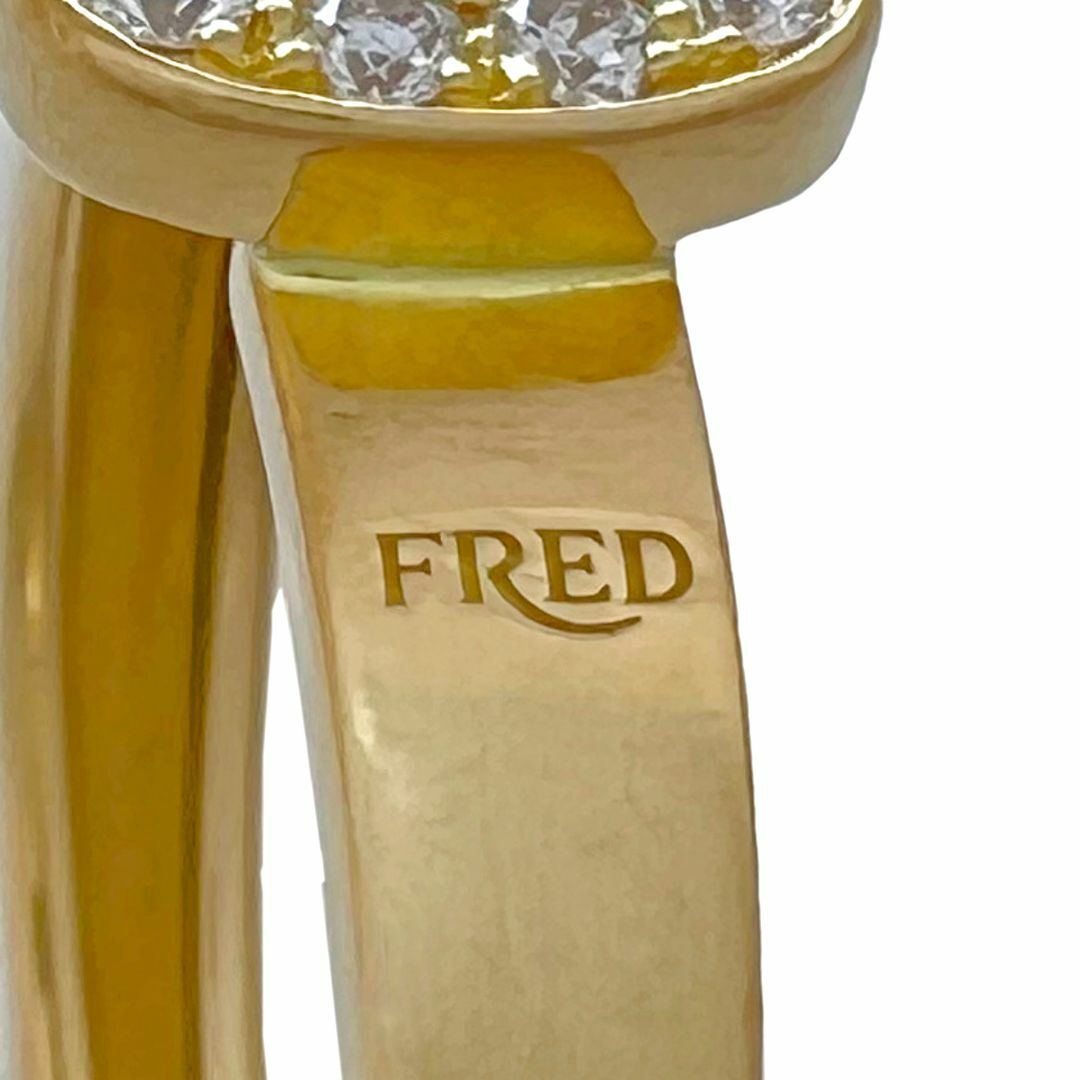 FRED(フレッド)のフレッド　リング　 定価￥506,000　フォース10　MM　ダイヤ　K18 メンズのアクセサリー(リング(指輪))の商品写真