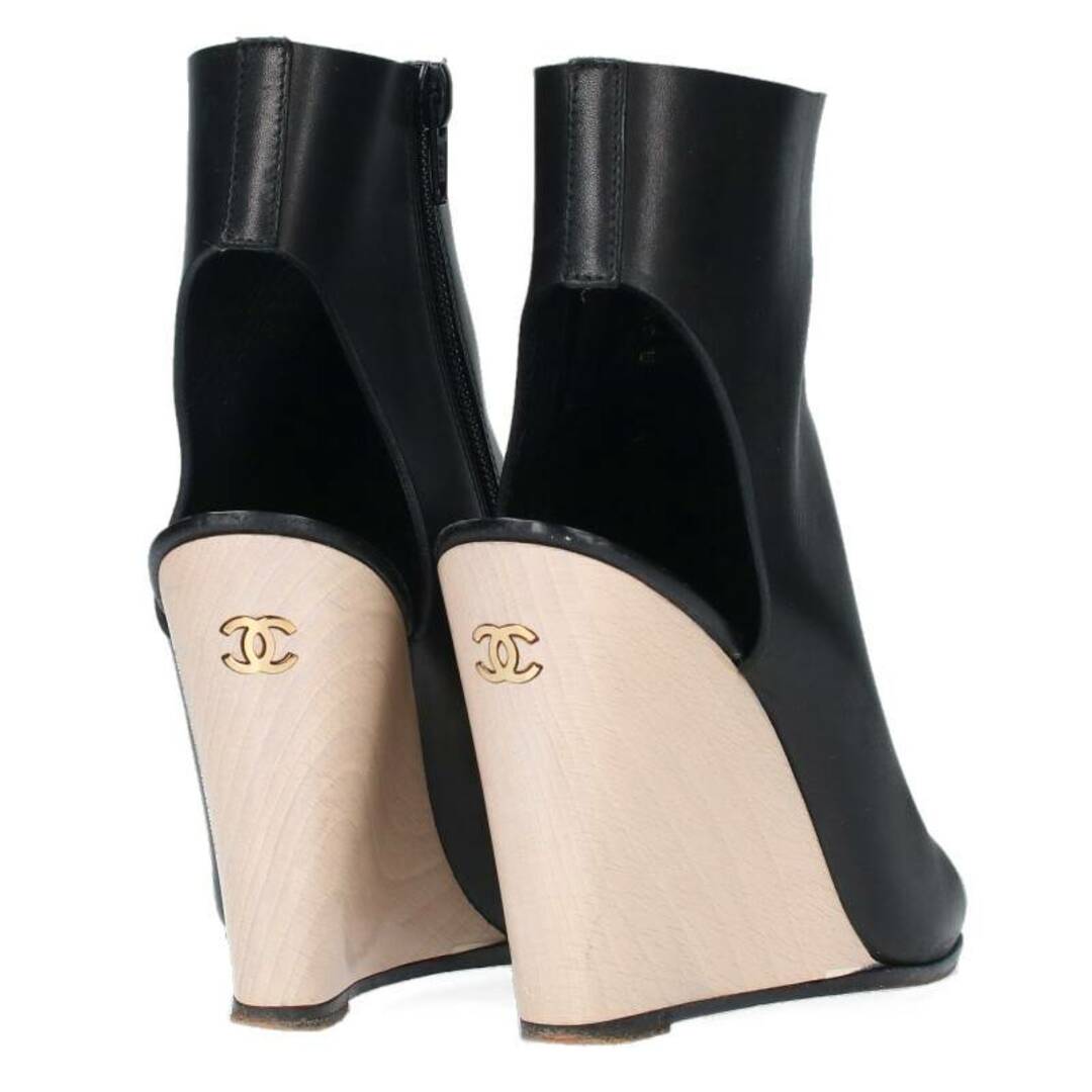 シャネル ココマークオープントゥヒールパンプス レディース 35 シャネル ココマークオープントゥヒールパンプス レディース 35