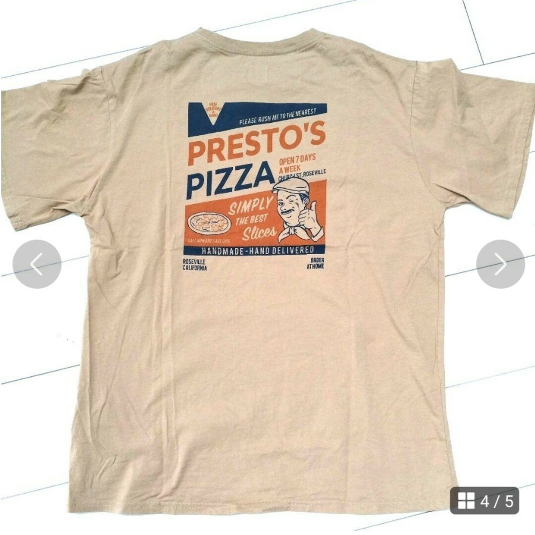 Ungrid(アングリッド)のungrid PIZZAロゴルーズTee レディースのトップス(Tシャツ(半袖/袖なし))の商品写真