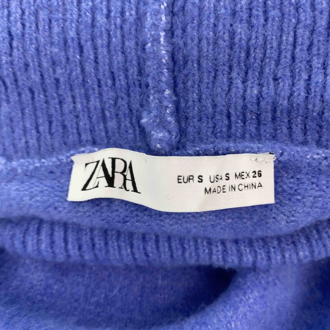 ZARA(ザラ)のZARA ザラ メンズ タートルネック ニット/セーター 紫 メンズのトップス(ニット/セーター)の商品写真