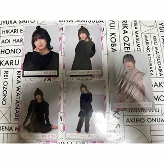 サクラザカフォーティシックス(櫻坂46)の櫻坂46 生写真 森田ひかる　井上梨名(アイドルグッズ)