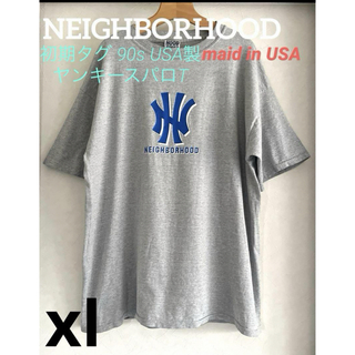 ネイバーフッド(NEIGHBORHOOD)のNEIGHBORHOOD／初期タグ 90s USAヤンキースパロT(Tシャツ/カットソー(半袖/袖なし))
