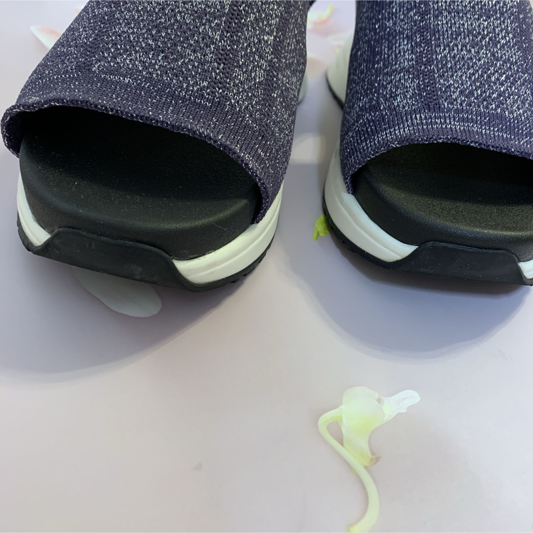 卑弥呼(ヒミコ)のHIMIKO  やみにつきなる！ニットの柔らかさ◇ボリュームソールニットサンダル レディースの靴/シューズ(サンダル)の商品写真