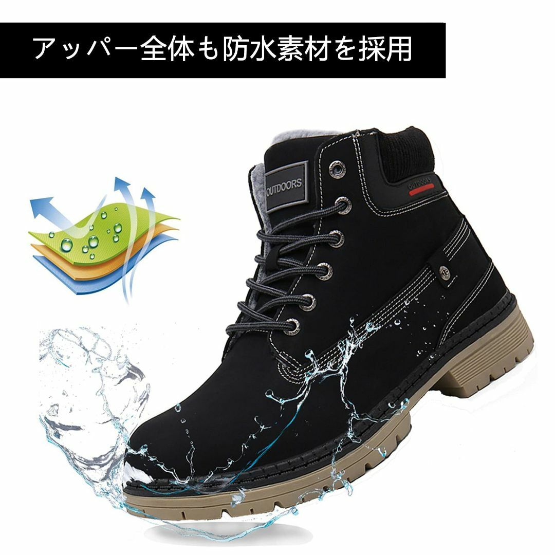 [ZUSERIS] ハイキングシューズ 登山靴 スノーブーツ メンズ レディース メンズの靴/シューズ(その他)の商品写真