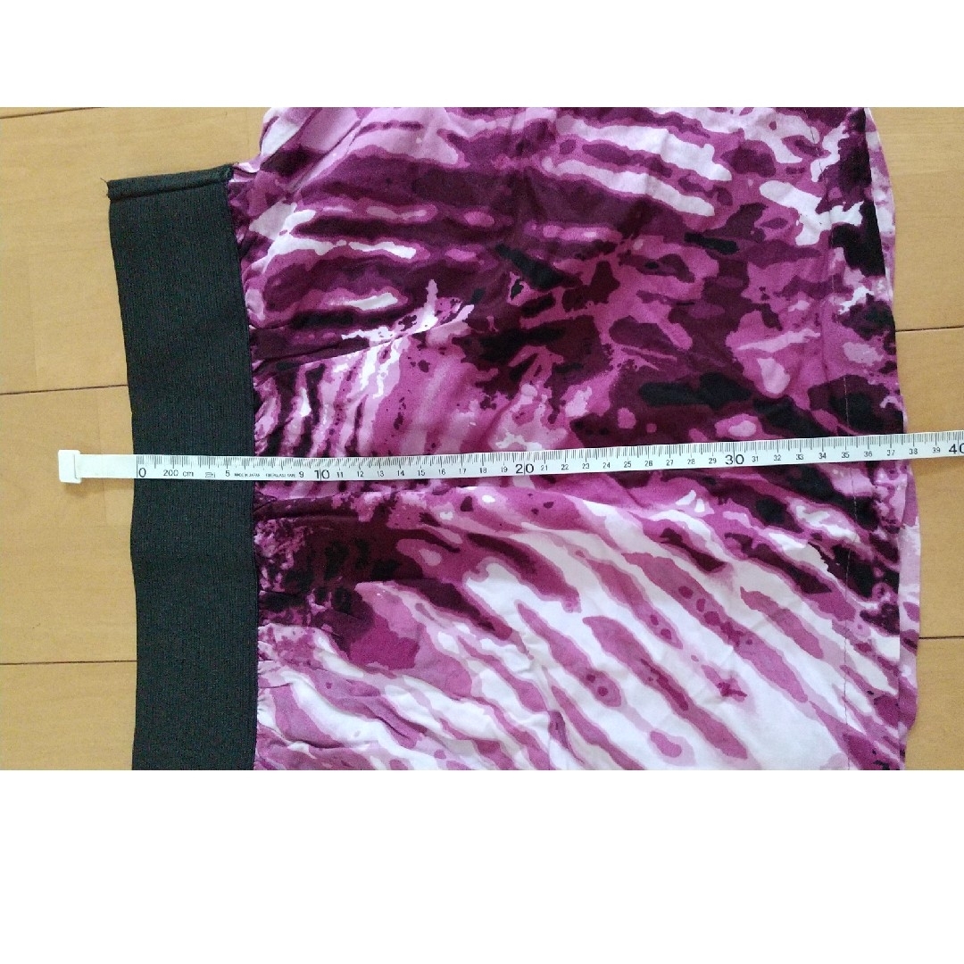 レディース ミニスカート パープル フリーサイズ レディースのスカート(ミニスカート)の商品写真