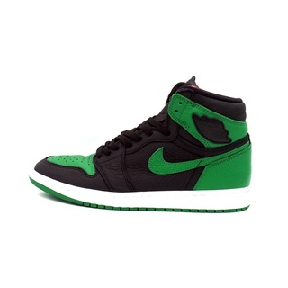 ナイキ(NIKE)のナイキ NIKE ■ 【 AIR JORDAN 1 RETRO HIGH OG PINE GREEN 555088 030 】 エア ジョーダン 1 レトロ ハイ パイン グリーン スニーカー f22050(スニーカー)