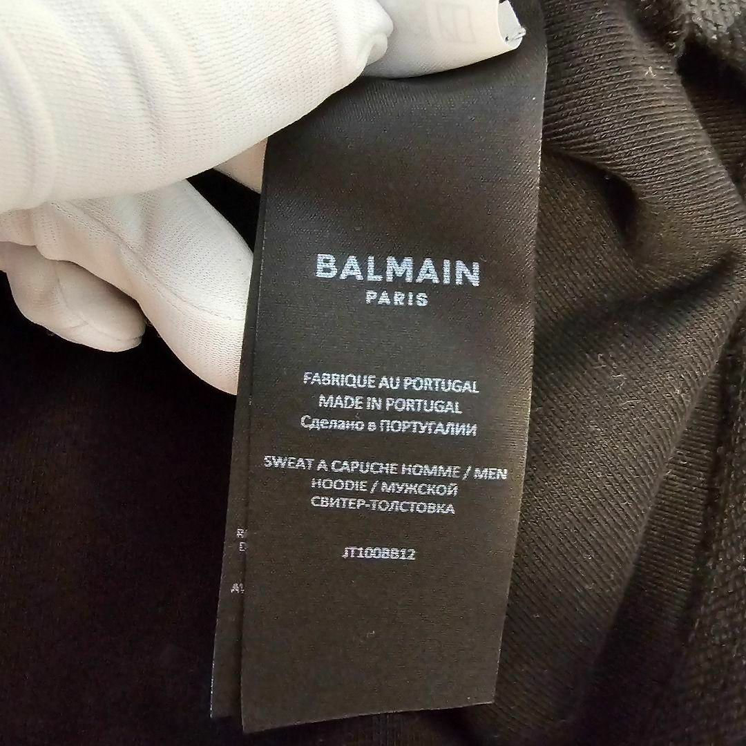 BALMAIN(バルマン)のバルマン　balmain モノグラム　パーカー　ジャケット　XL　フード付き メンズのトップス(パーカー)の商品写真
