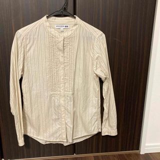 UNIQLO イネス　バンドカラーシャツ　ピンタック　Ｓ