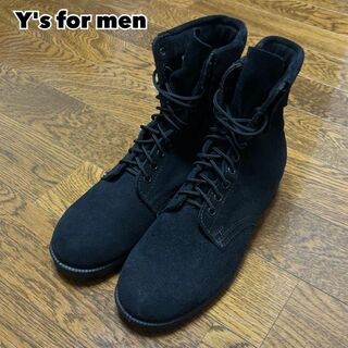 USA製 Y's for men ワイズフォーメン スウェードブーツ(ブーツ)