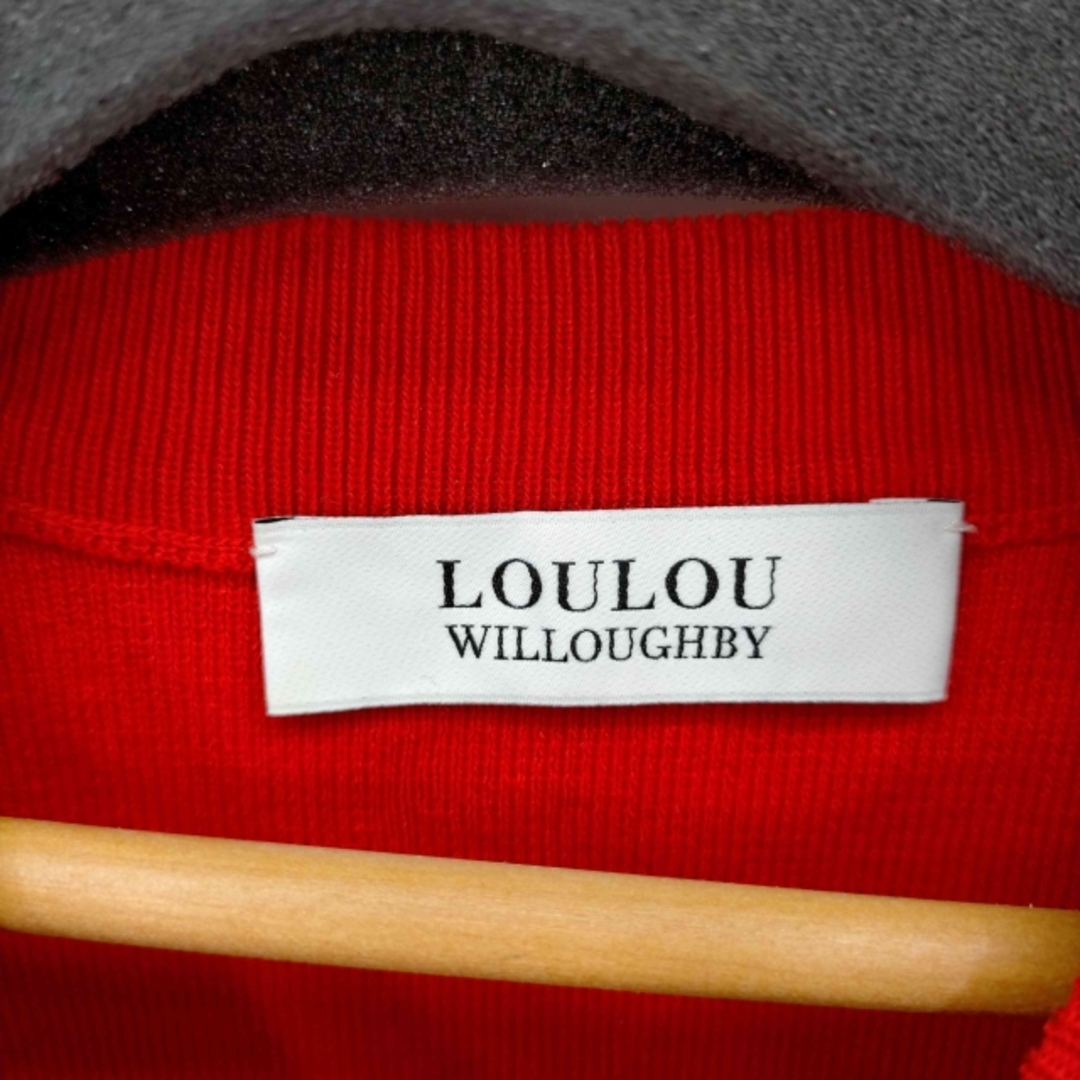LOULOU WILLOUGHBY(ルルウィルビー) フリルスリーブプルオーバー レディースのトップス(ニット/セーター)の商品写真