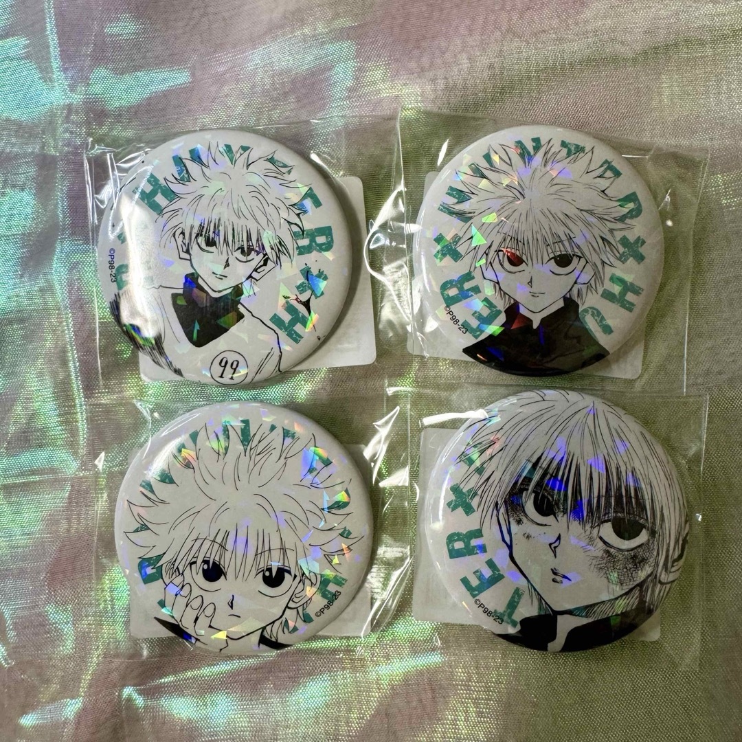 HUNTER×HUNTER ハンターハンター オールスター缶バッジ ゴンの HUNTER×HUNTER ハンターハンター オールスター缶バッジ ゴンの