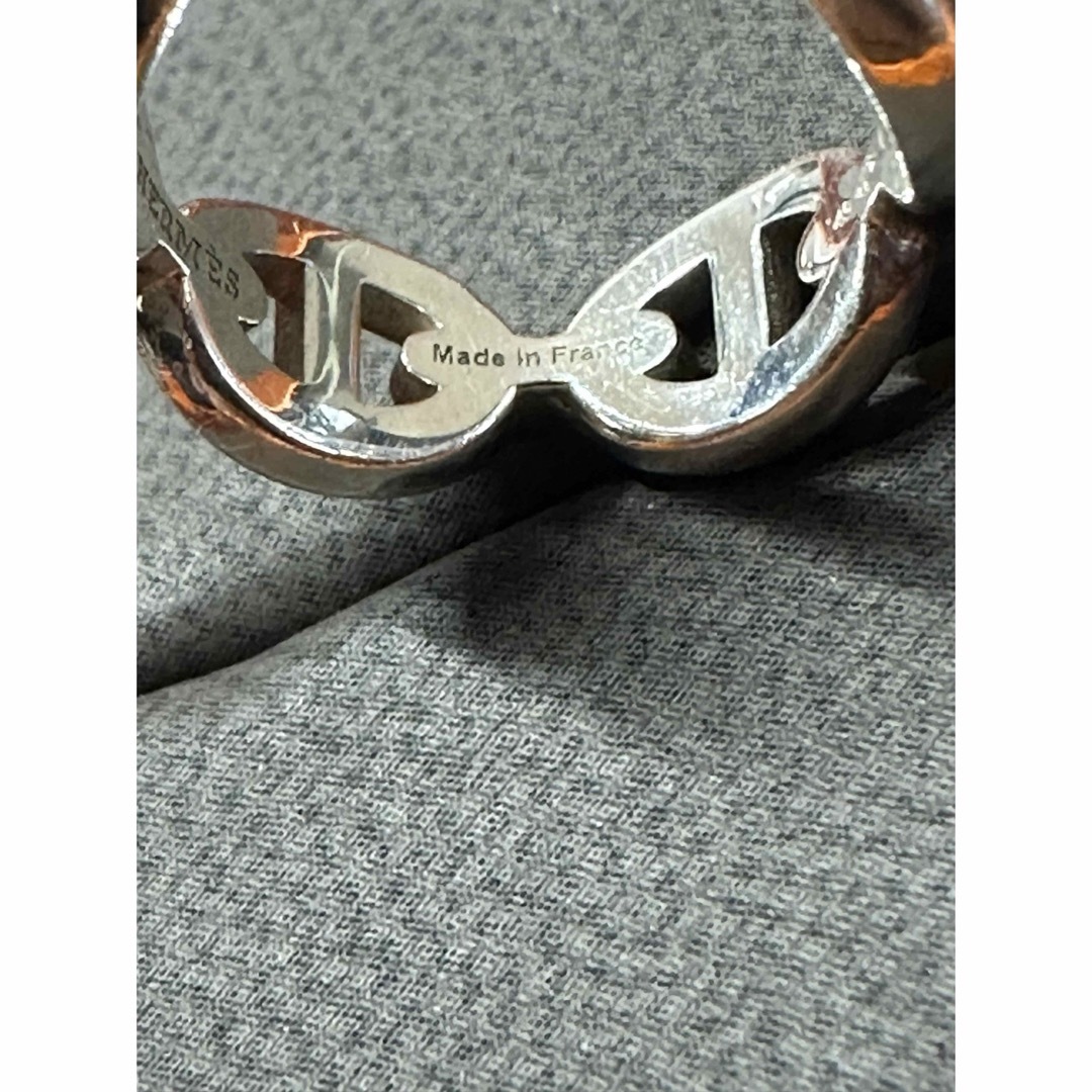 Hermes(エルメス)のエルメスシェーヌダンクル アンシェネ リング PM　サイズ49　9号 レディースのアクセサリー(リング(指輪))の商品写真