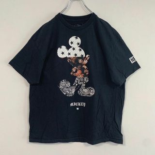 NEFF Mexicoアニメ半袖 プリント black Tシャツ XLサイズ(Tシャツ/カットソー(半袖/袖なし))