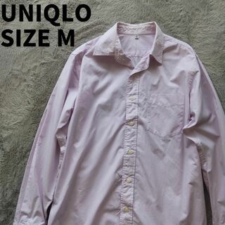 ユニクロ(UNIQLO)の【早い者勝ち】ユニクロ　uniqlo メンズ　シャツ　サイズM ピンク(シャツ)