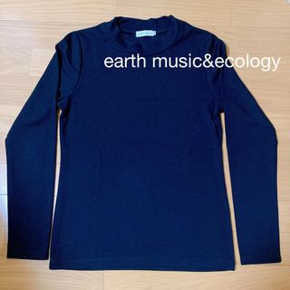 アースミュージックアンドエコロジー(earth music & ecology)のearth music&ecology 長袖モックネックシャツ(Tシャツ(長袖/七分))