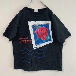 エマニュエルウンガロ(emanuel ungaro)の90's emanuel ungaro 半袖 プリント Tシャツ(Tシャツ/カットソー(半袖/袖なし))