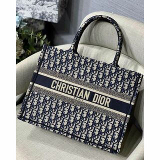 Christian Dior - クリスチャンディオーブックトートバックネイビーs