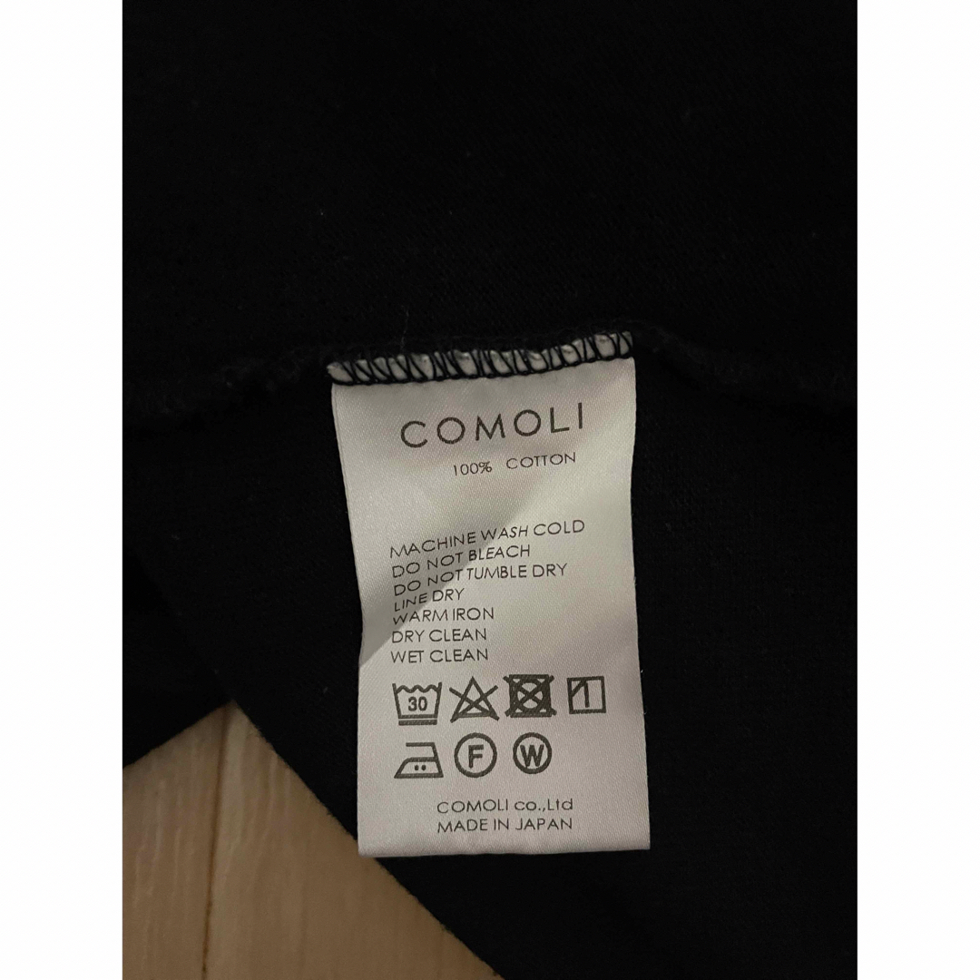 COMOLI(コモリ)の新品24SS COMOLI コモリ コットンジャージ ベースボール Tシャツ 2 メンズのトップス(Tシャツ/カットソー(七分/長袖))の商品写真