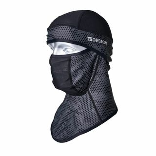 【特価商品】[ティーエスデザイン] BALACLAVA アイスマスク 春夏用 ハ(その他)