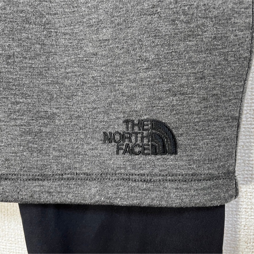 THE NORTH FACE(ザノースフェイス)の【ノースフェイス】レギンススカート　刺繍　スウェット　ワンポイント　ブラック１R レディースのスカート(その他)の商品写真