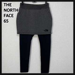 THE NORTH FACE - 【ノースフェイス】レギンススカート　刺繍　スウェット　ワンポイント　ブラック１R