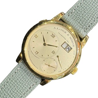 　ランゲ＆ゾーネ A.LANGE&SOHNE ランゲ1 101.021 K18イエローゴールド メンズ 腕時計(その他)
