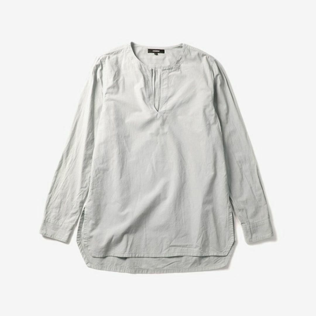 attachment プルオーバー シャツ 2 ロングシャツ メンズのトップス(Tシャツ/カットソー(七分/長袖))の商品写真
