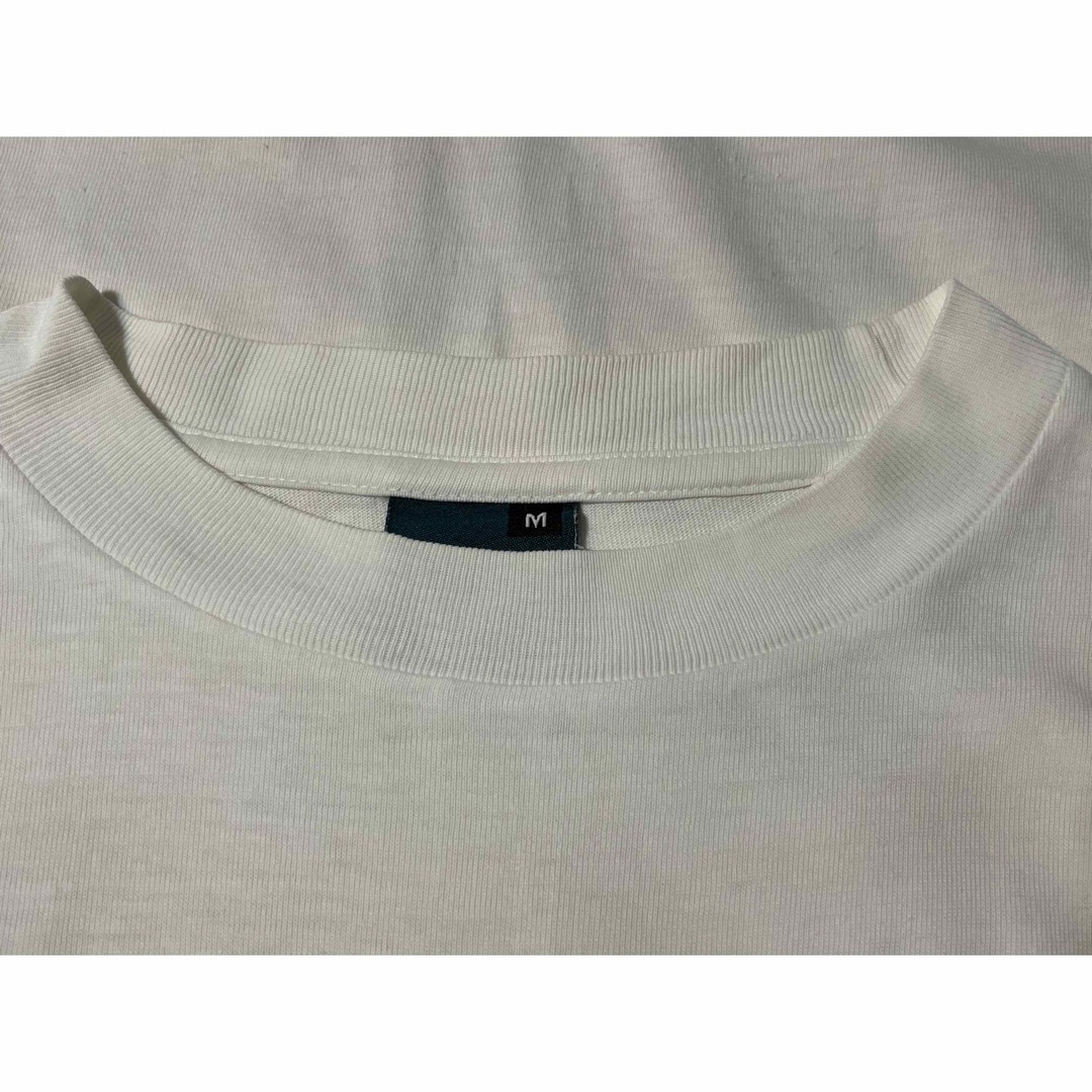 Graniph(グラニフ)の白 used Tシャツ グラニフで購入したTシャツ 正面下部に目立たない汚れあり メンズのトップス(Tシャツ/カットソー(半袖/袖なし))の商品写真