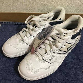 ニューバランス(New Balance)の新品タグ付きROSE BUD ニューバランスコラボスニーカー550 24cm(スニーカー)