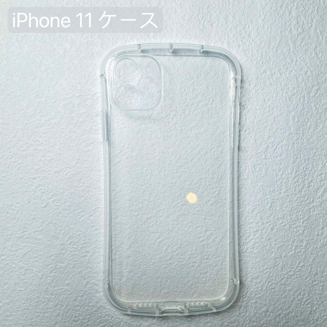セール iPhone 11ケース クリア オシャレ 韓国 人気  iface風 スマホ/家電/カメラのスマホアクセサリー(iPhoneケース)の商品写真