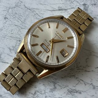 セイコー(SEIKO)の希少 SEIKO セイコー 6218-8971 SGP マチック ゴールド(腕時計(アナログ))