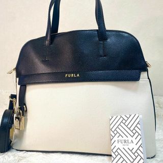 フルラ(Furla)の【未使用】　フルラ 　現行品　パイパー　ショルダーバッグ バイカラー　2way(ハンドバッグ)