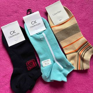 シーケーカルバンクライン(ck Calvin Klein)のCK カルバンクライン メンズ靴下3足セット！(ソックス)